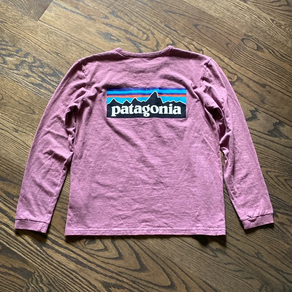 Patagonia Red Long Sleeve - Picture 1 of 6